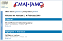 Figure 2. PMC table of contents.