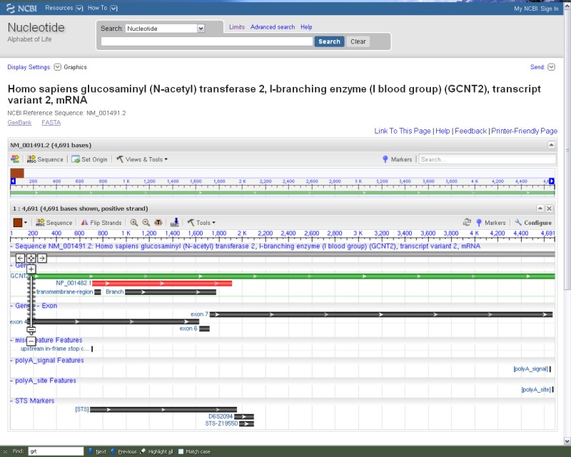 Figure 1D. . NCBI’s Sequence Viewer.