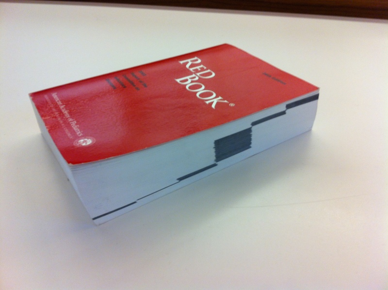 Fig. 1. American Academy of Pediatrics' Red Book in codex format.