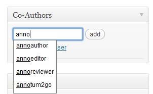 Fig. 6. Adding Co-authors.