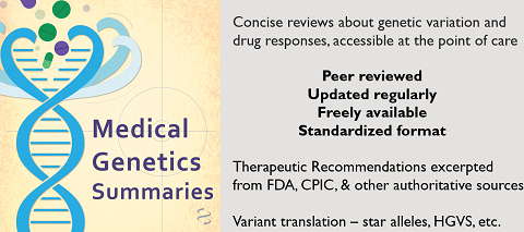 Medical Genetics Summaries