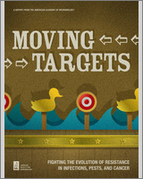 Cover of Moving Targets: Fighting the Evolution of Resistance in Infections, Pests, and Cancer