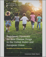 Cover of Regulatory Processes for Rare Disease Drugs in the United States and European Union