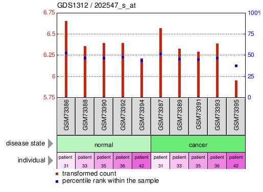 Gene Expression Profile