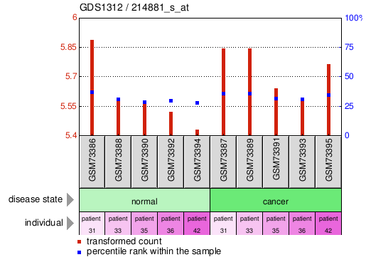 Gene Expression Profile