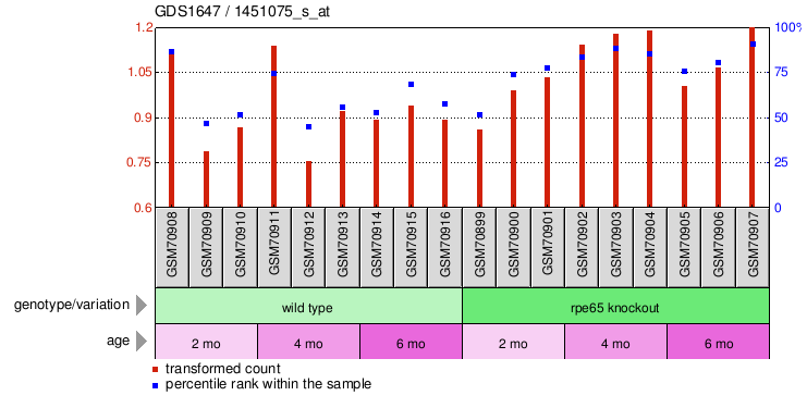 Gene Expression Profile