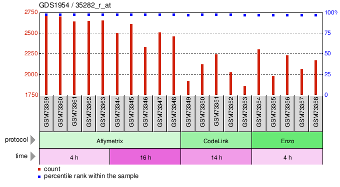 Gene Expression Profile