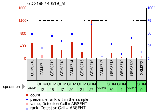 Gene Expression Profile