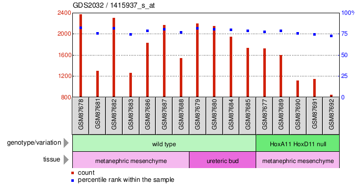 Gene Expression Profile