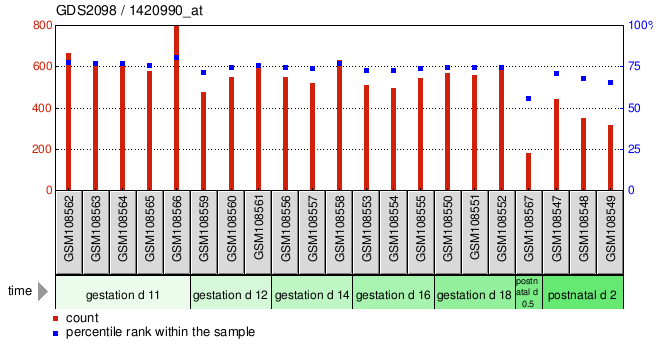 Gene Expression Profile