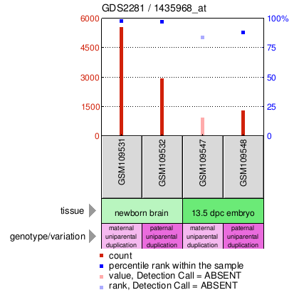 Gene Expression Profile