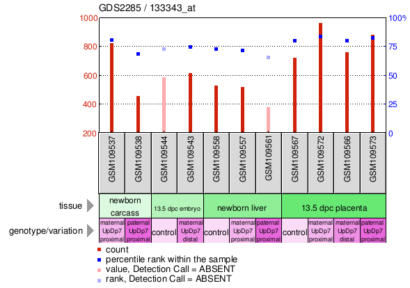 Gene Expression Profile