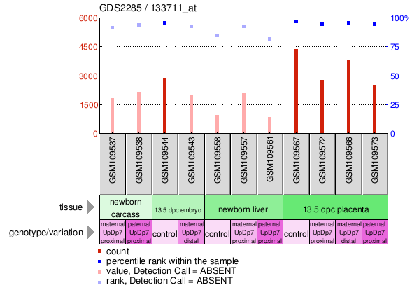 Gene Expression Profile