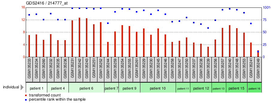 Gene Expression Profile