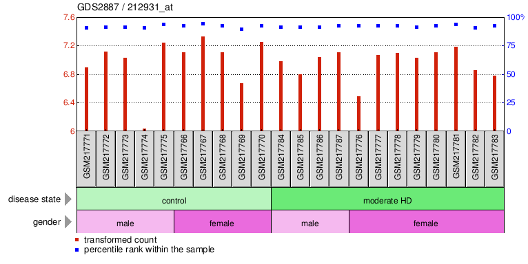 Gene Expression Profile