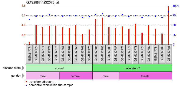 Gene Expression Profile