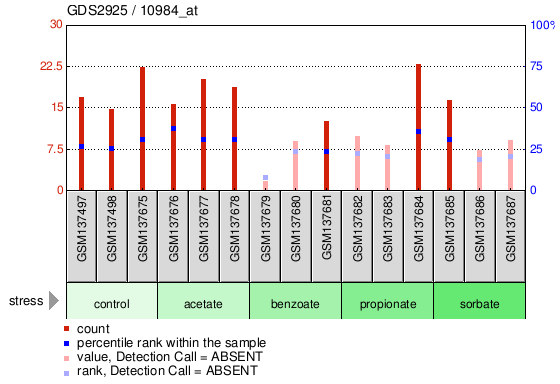 Gene Expression Profile