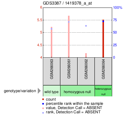 Gene Expression Profile