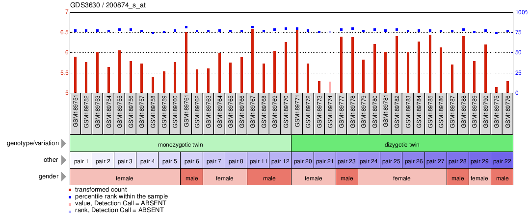 Gene Expression Profile