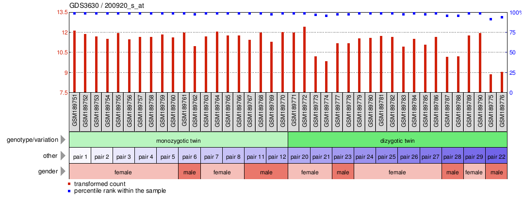 Gene Expression Profile