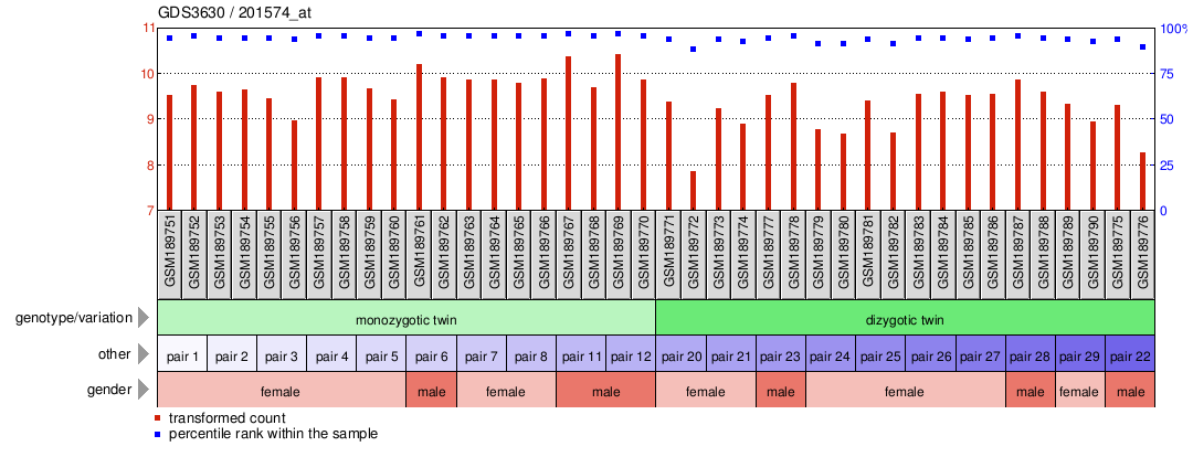 Gene Expression Profile