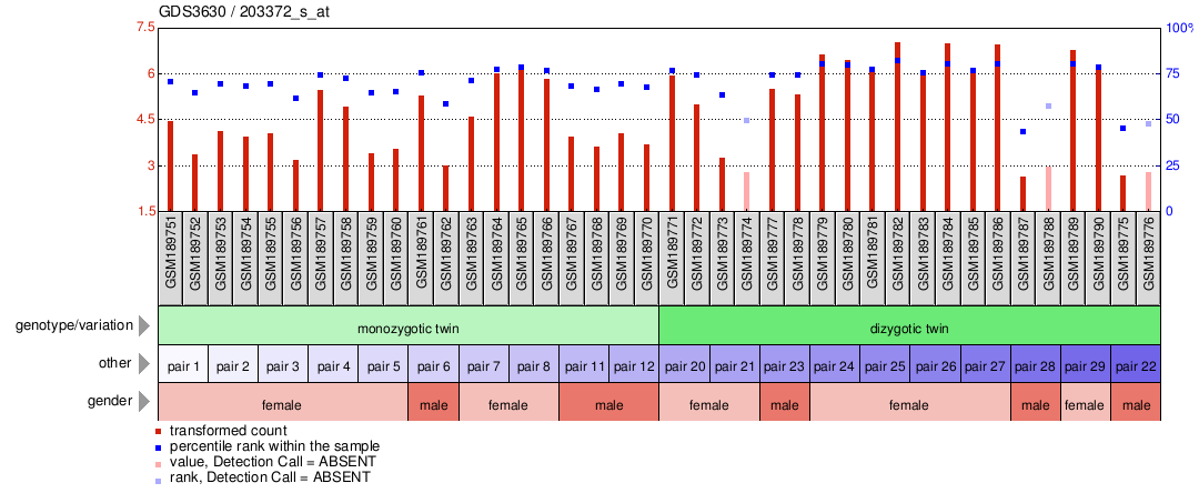 Gene Expression Profile