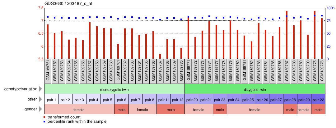 Gene Expression Profile