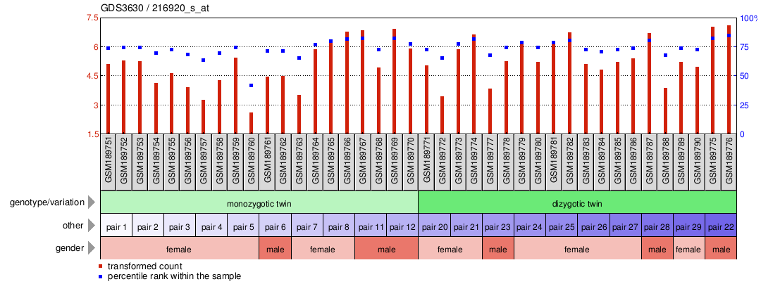 Gene Expression Profile