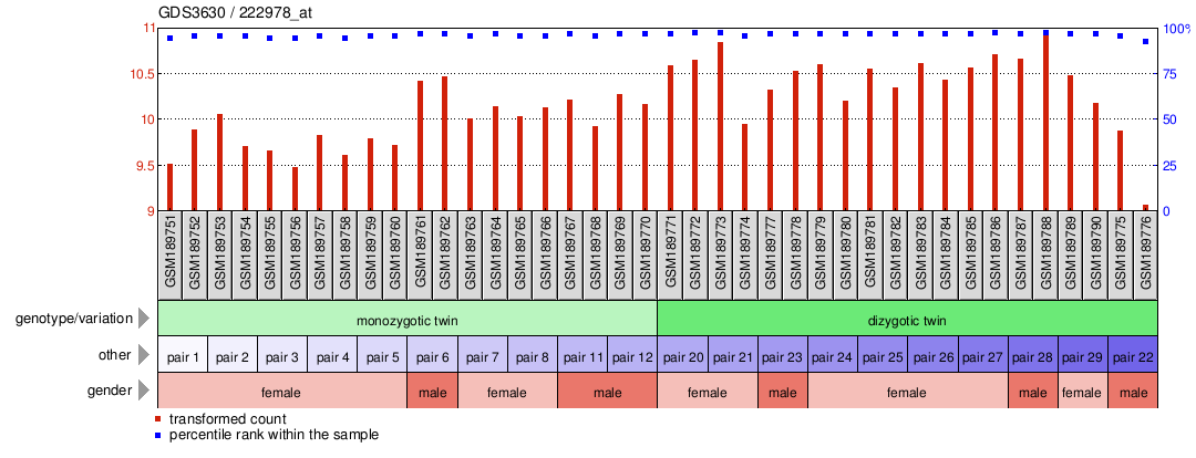 Gene Expression Profile