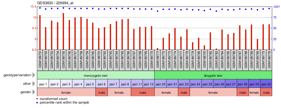 Gene Expression Profile