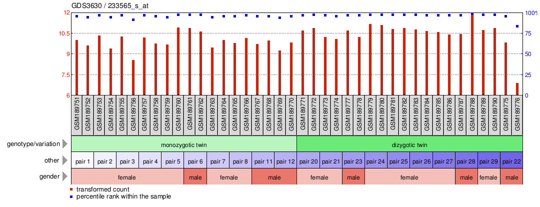 Gene Expression Profile