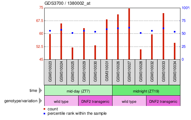 Gene Expression Profile