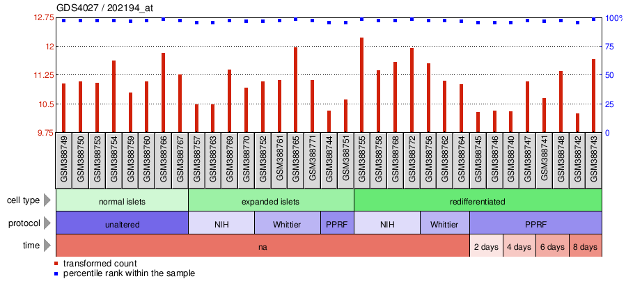 Gene Expression Profile