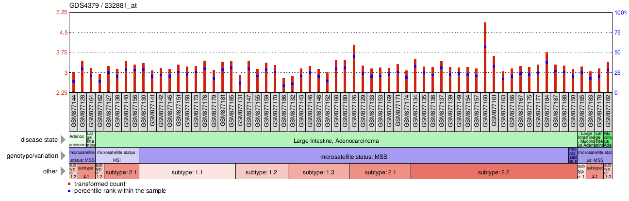 Gene Expression Profile