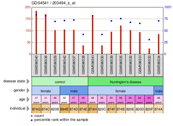 Gene Expression Profile