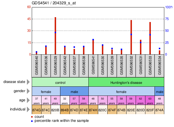 Gene Expression Profile