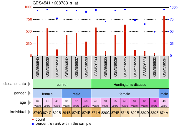 Gene Expression Profile