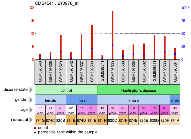 Gene Expression Profile