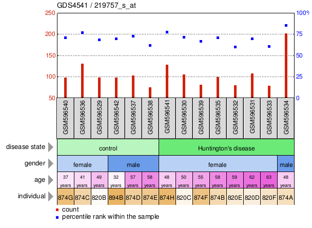 Gene Expression Profile