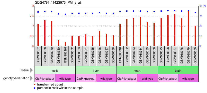 Gene Expression Profile