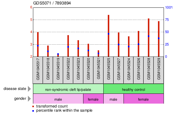 Gene Expression Profile