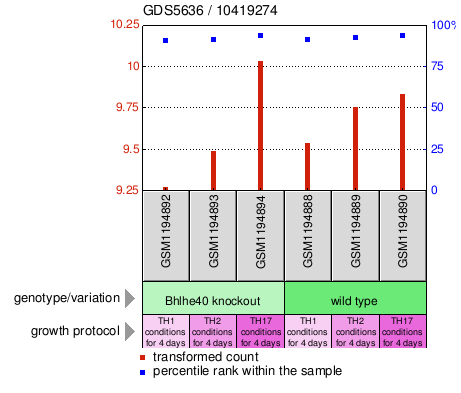 Gene Expression Profile