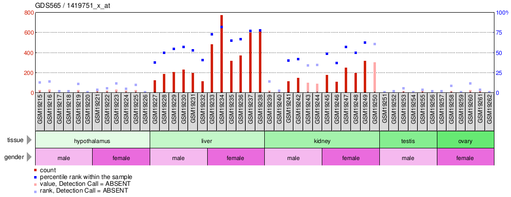 Gene Expression Profile