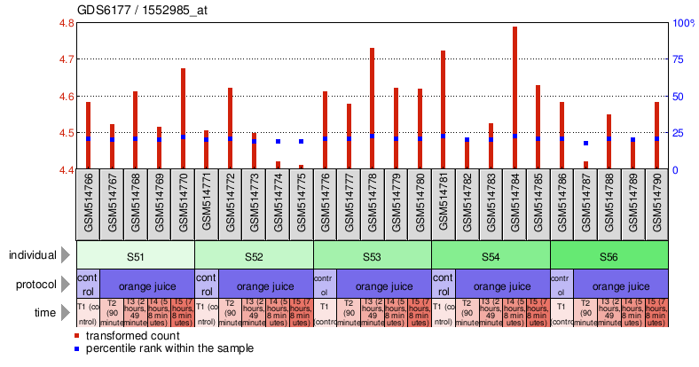 Gene Expression Profile