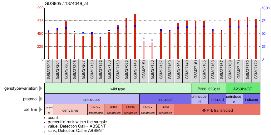 Gene Expression Profile